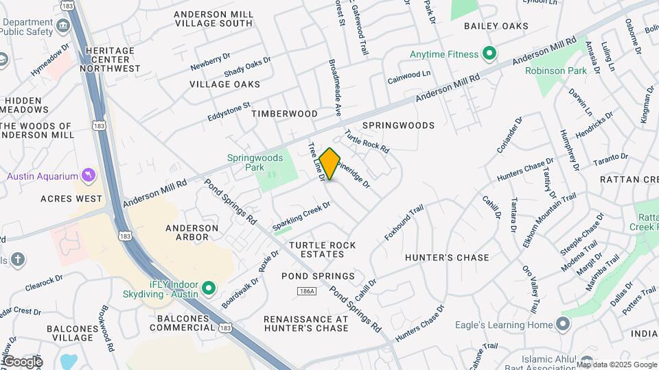 8903 Piney Point Dr Map and Location Details