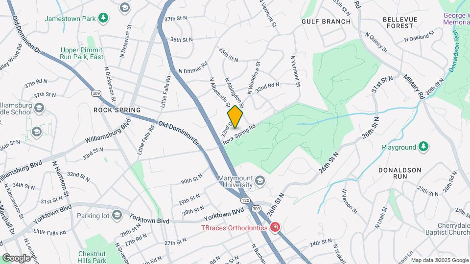 4725 Rock Spring Rd Map and Location Details