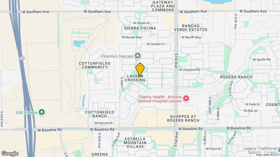 5329 W Glass Ln Map and Location Details