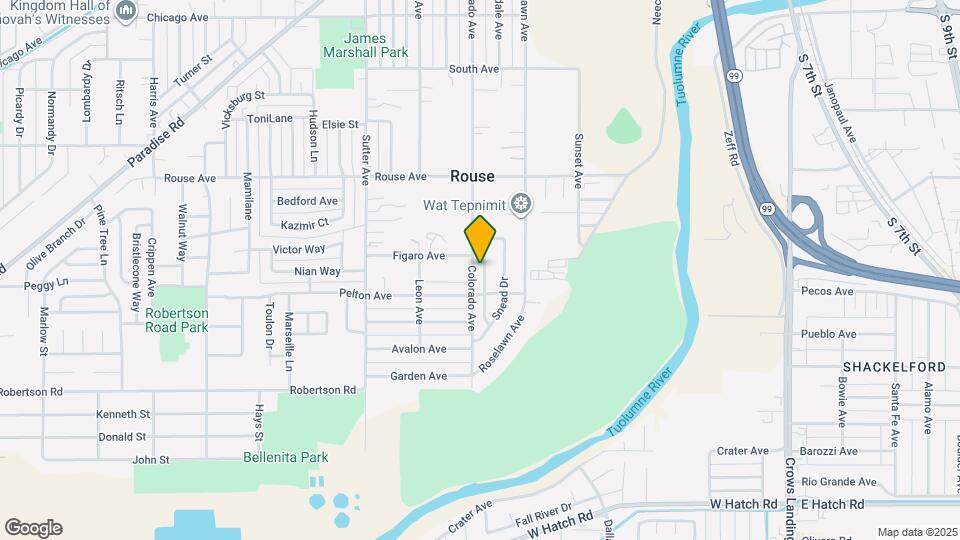 904 Middlecoff Ave Map and Location Details