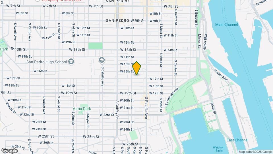 566 W. 17th St. Mapa y Detalles de la Ubicación