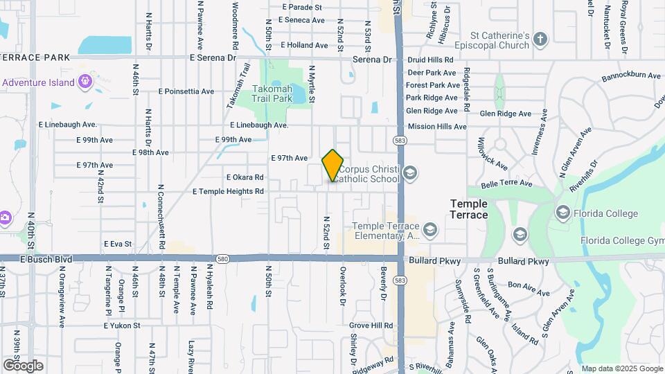 5112 Temple Heights Rd Map and Location Details