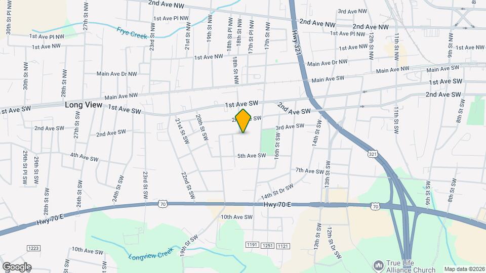 315 18th St SW Map and Location Details