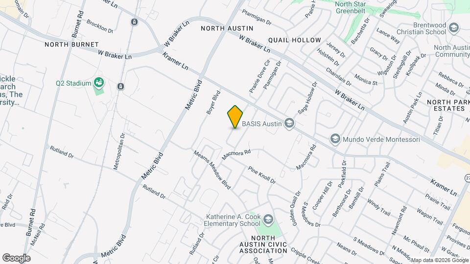 10701 Lanshire Dr Map and Location Details