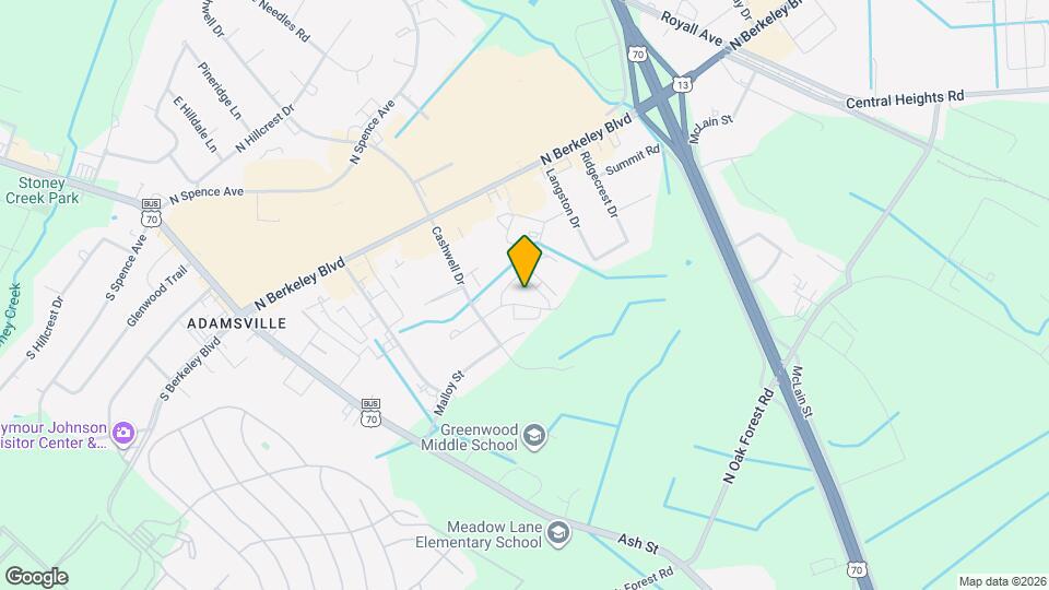 Concord Reserve Apartments Map and Location Details