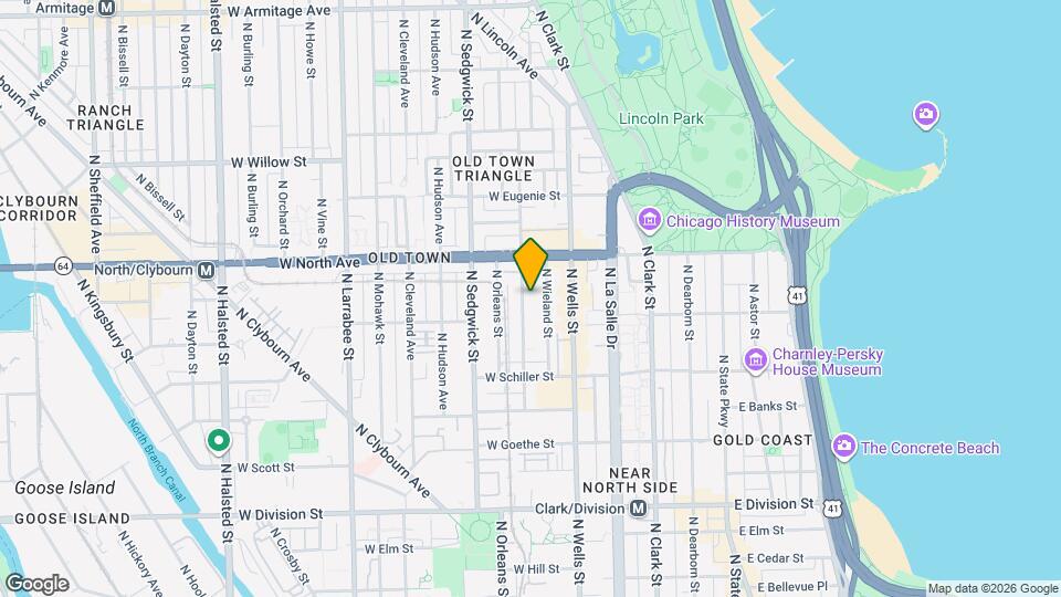 1517 N North Park Avenue Map and Location Details