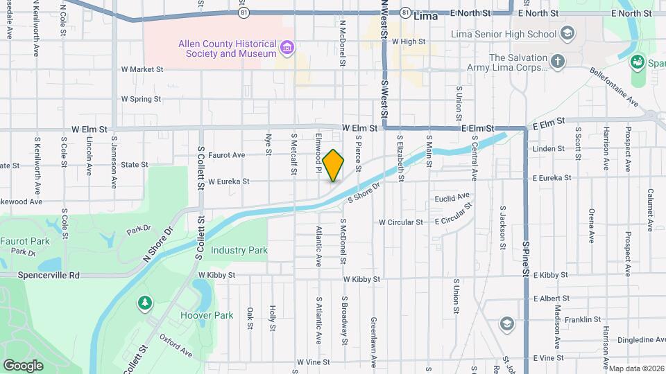 514 N Shore Dr Map and Location Details