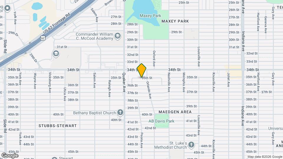 4205 35th St Map and Location Details