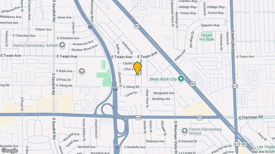 3834 Cirrus Ave Map and Location Details