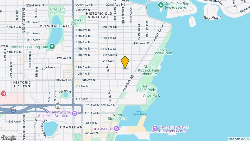 1015 Locust St NE Mapa y Detalles de la Ubicación