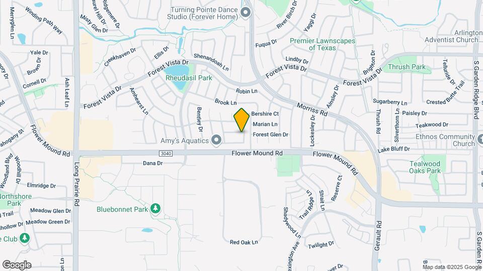 1801 Chatham Dr Map and Location Details