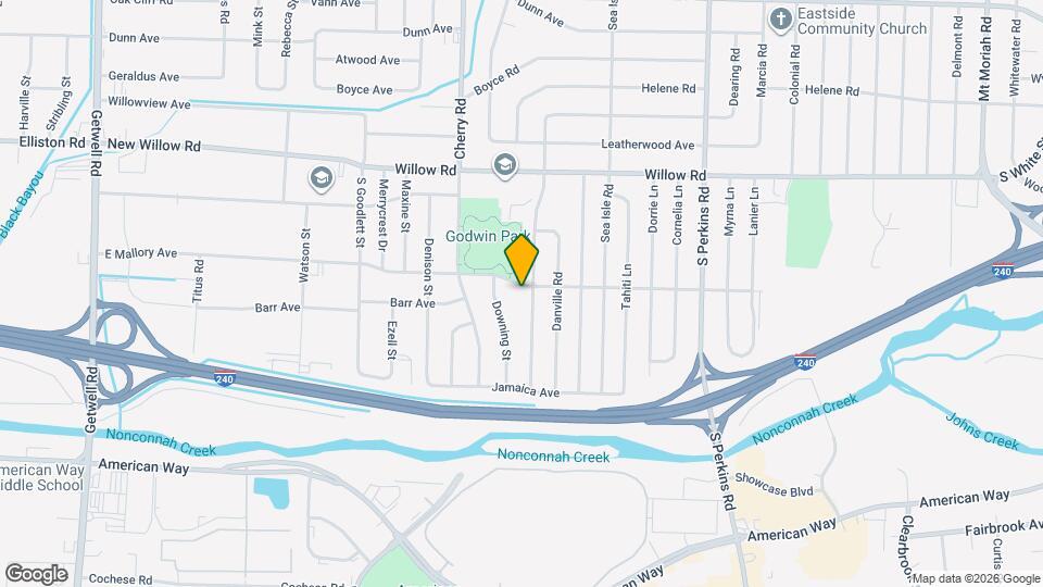 4433 E Mallory Ave Map and Location Details