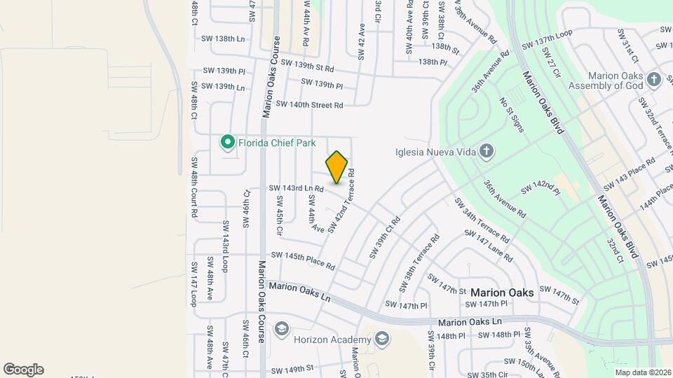 4309 SW 143rd Ln Rd Map and Location Details