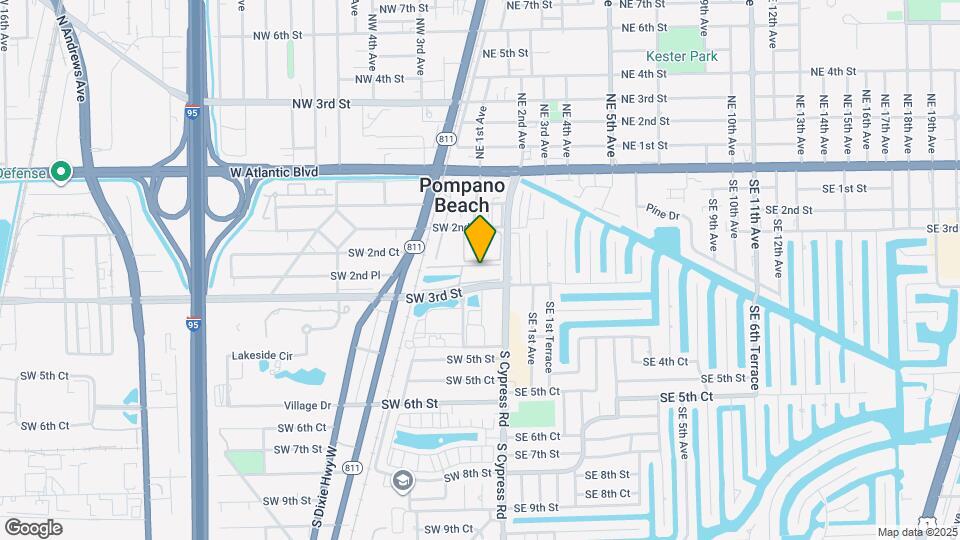 95 SW 3rd St Map and Location Details