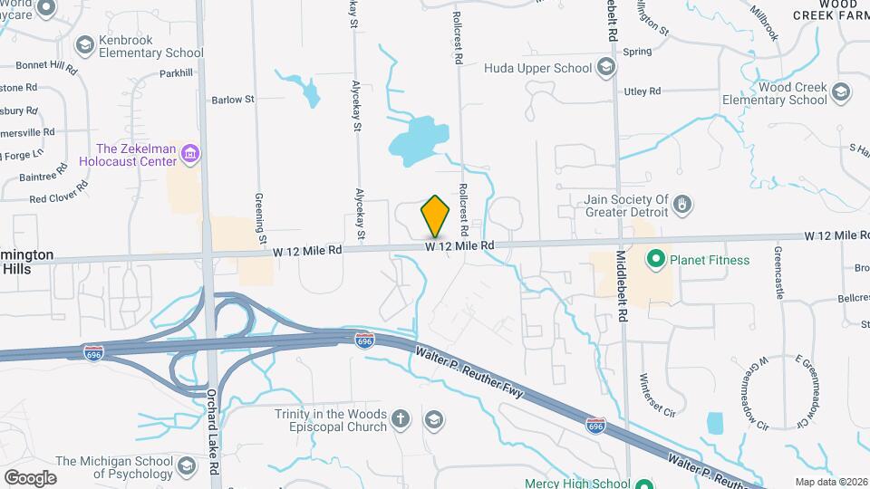 30052 W 12 Mile Rd, Unit 65 Map and Location Details