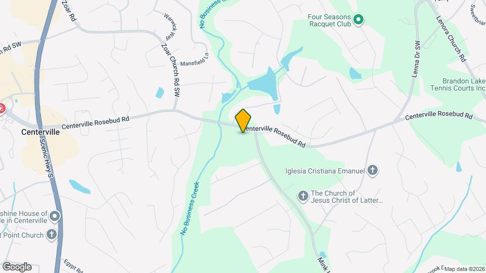 3550 Centerville Rosebud Rd Map and Location Details