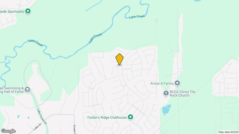 13328 Bear Creek Ct Map and Location Details