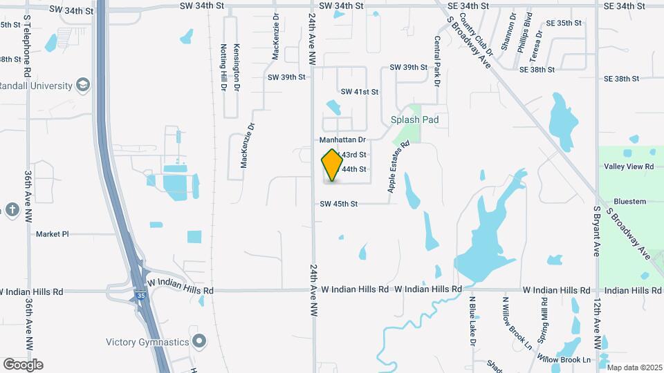 704 Apple Tree Ln Map and Location Details