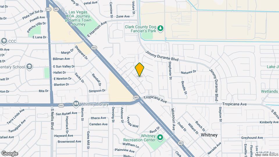 5545 Dueces Wild Ct Map and Location Details