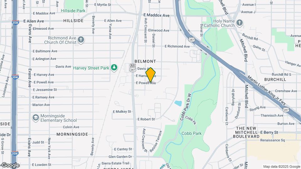 1716 E Powell Ave Map and Location Details