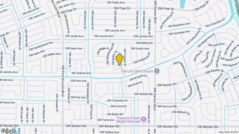 4251 SW Astro Ct Map and Location Details