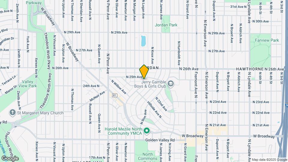 2438 Logan Ave N Mapa y Detalles de la Ubicación