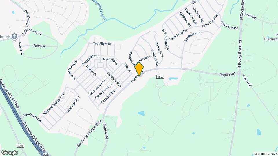 5601 Poplin Rd Map and Location Details