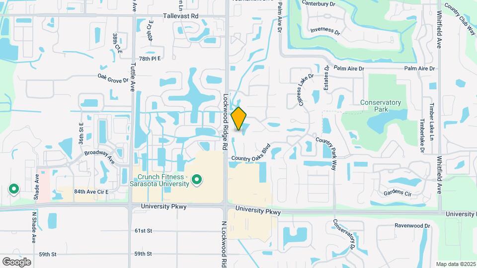 8123 45th Ct E Map and Location Details