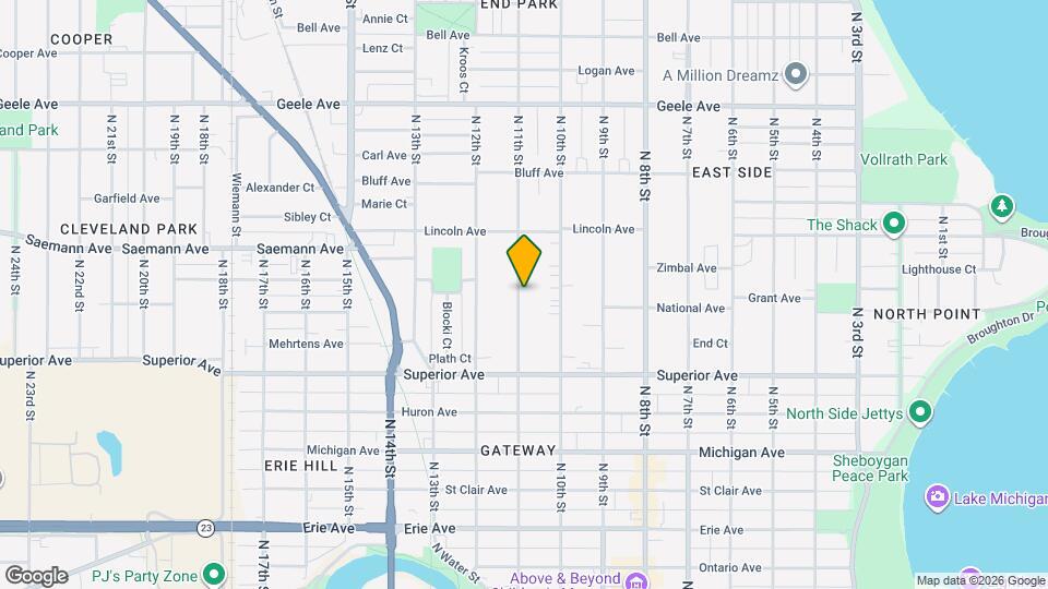 1641 N 11th St, Unit 1641 Mapa y Detalles de la Ubicación