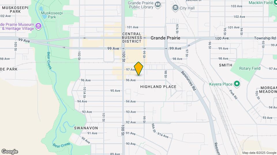 9910-9996 96 Ave Map and Location Details