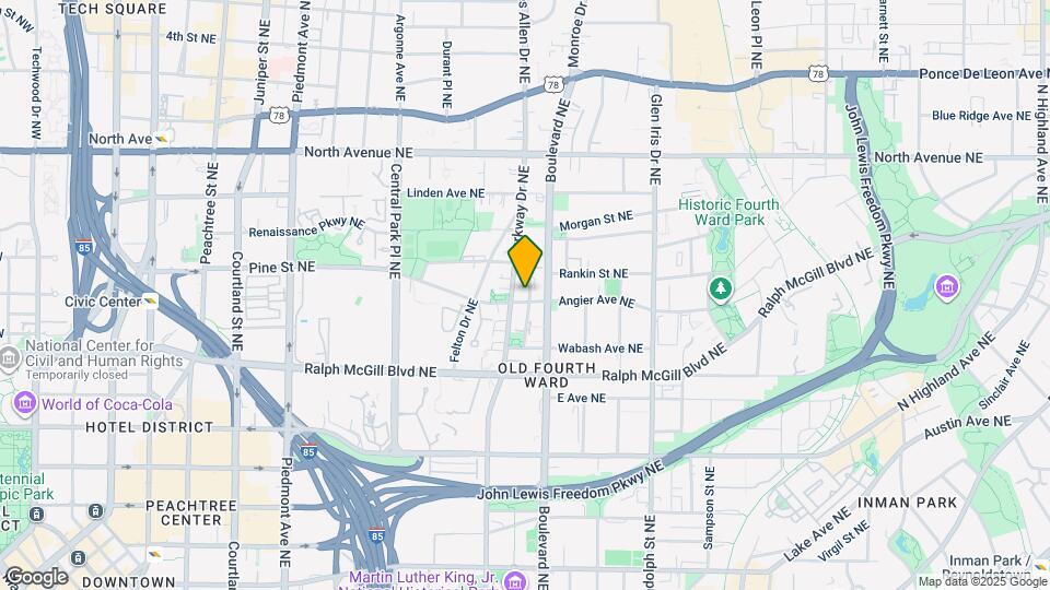 444 Latta St NE Map and Location Details