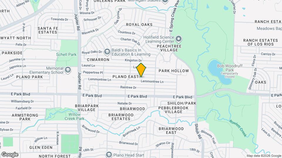 3003 Lemmontree Ln Map and Location Details
