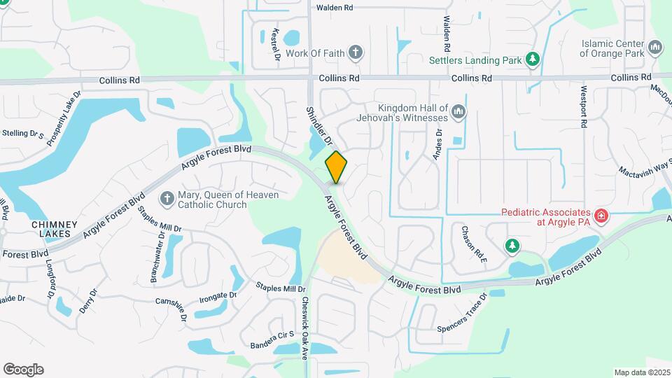 8060 Creedmoor Dr Map and Location Details