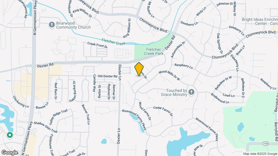 8570 Meadow Green Dr Map and Location Details