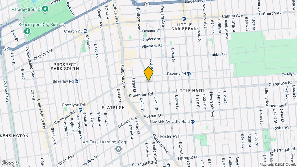 2402 Cortelyou Rd Map and Location Details