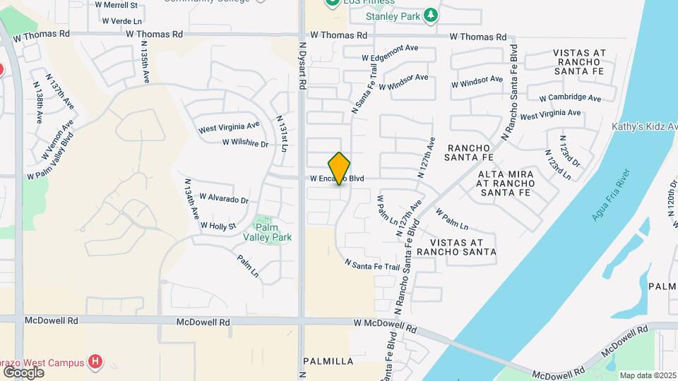 12855 W Alvarado Rd Map and Location Details