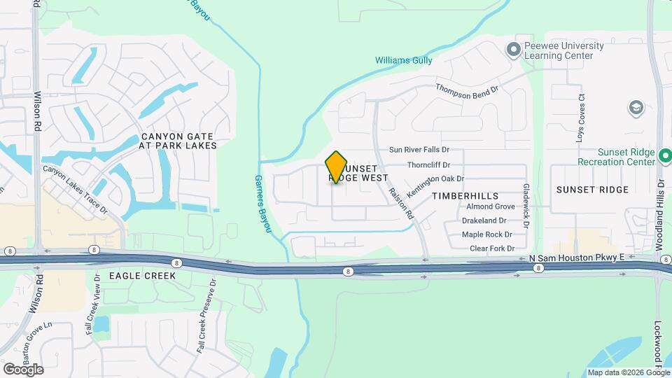 15014 Roche Rock Dr Map and Location Details