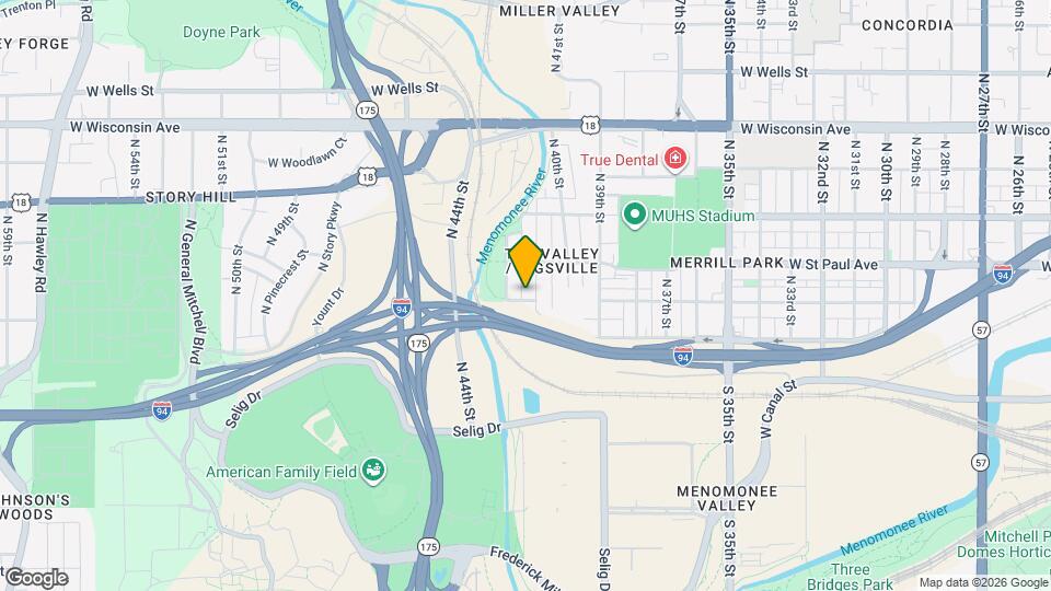 4102 W Mt Vernon Ave Map and Location Details