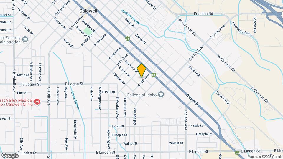 1822 Dearborn St, Unit Unit B Map and Location Details