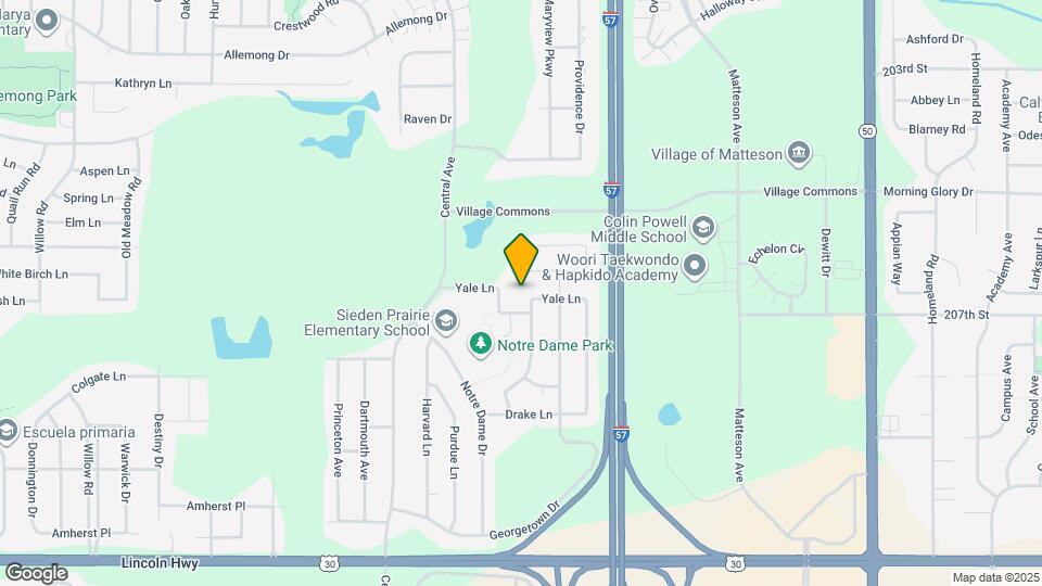 642 Bradley Ave Mapa y Detalles de la Ubicación