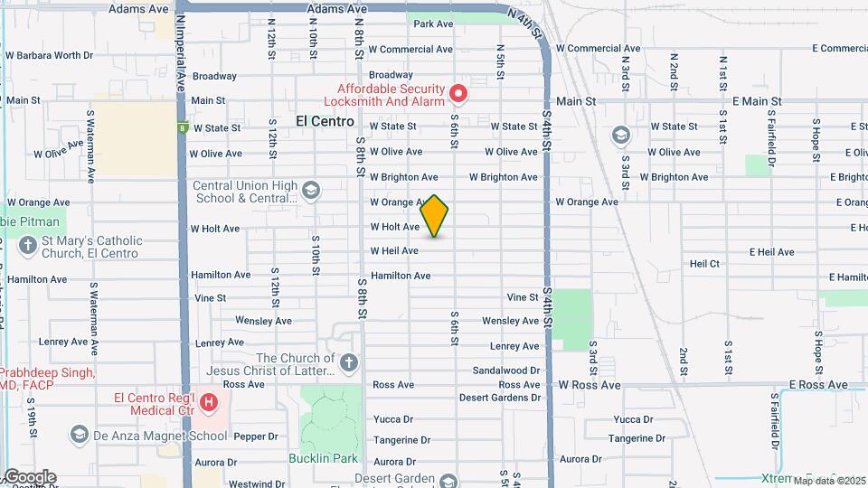 522 Hamilton Ave Map and Location Details