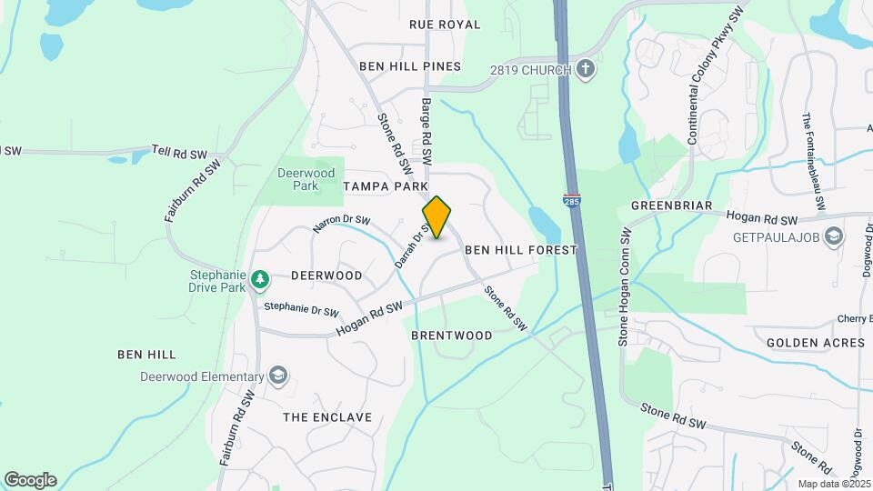 2901 Cambridge Dr SW Map and Location Details