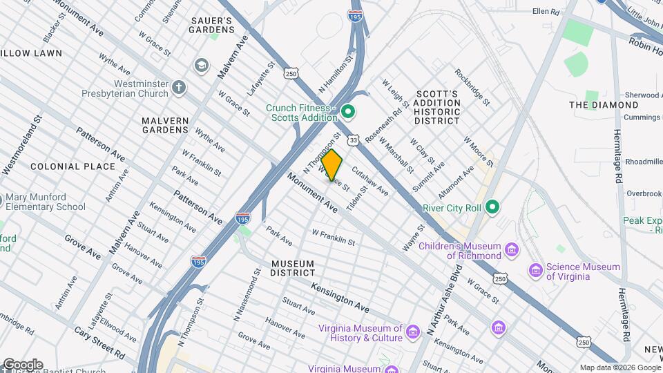 905 Roseneath Rd Map and Location Details