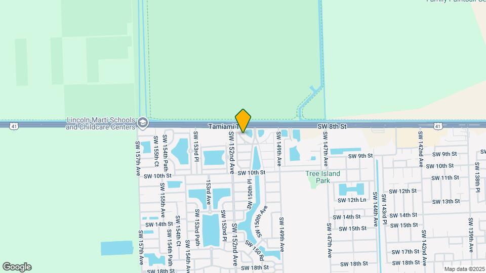 15033 SW 8th Ter Map and Location Details