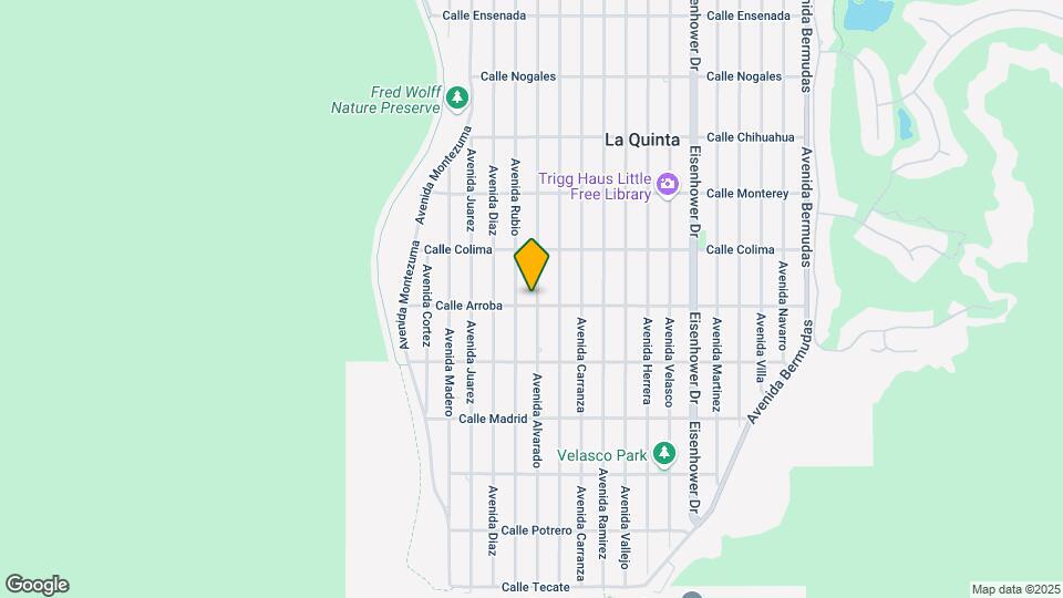 53725 Avenida Alvarado Map and Location Details