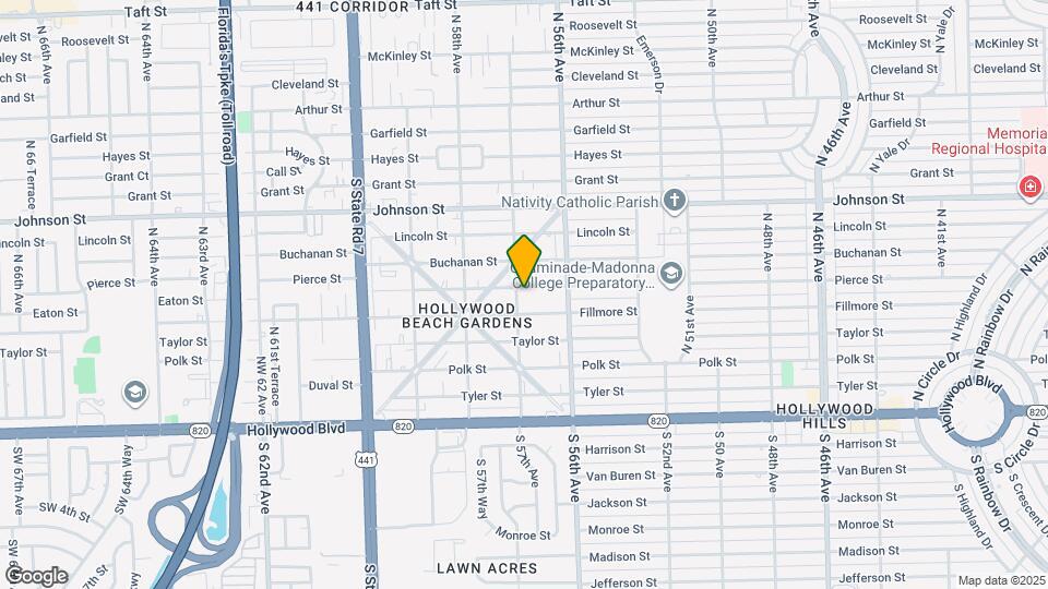 5644 Pierce St Map and Location Details