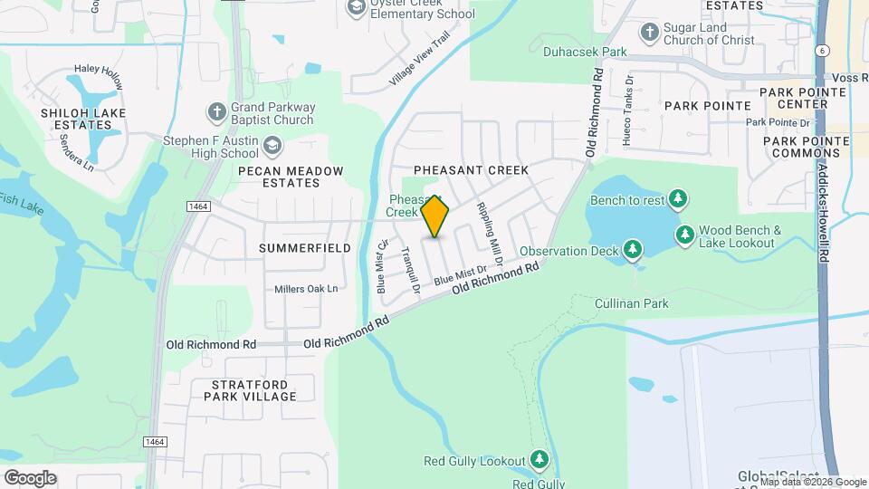 16938 Enchanted Cir E Map and Location Details