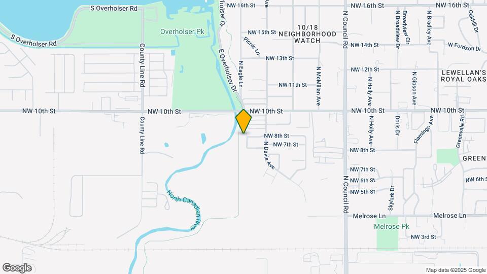 813 N Eagle Ln Map and Location Details