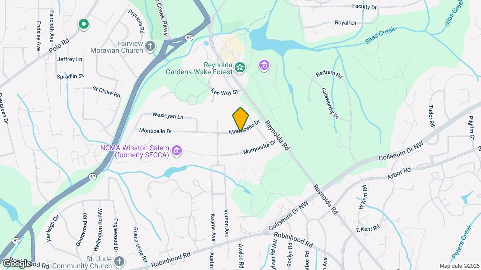 2626 Monticello Dr Map and Location Details