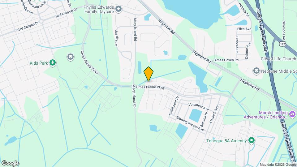 1559 Cross Prairie Pkwy Map and Location Details